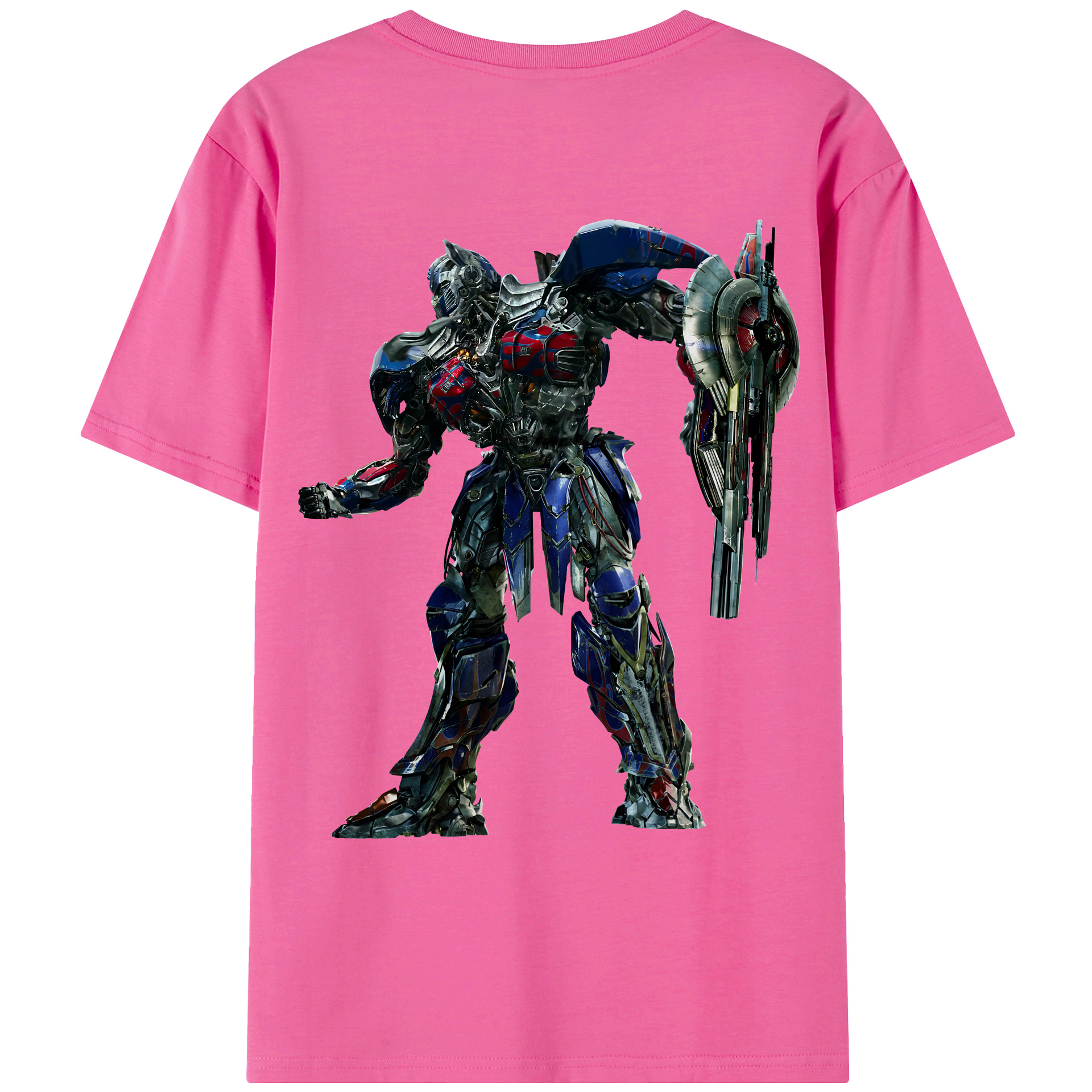 （画像用） Transformers トランスフォーマー レディース半袖Tシャツ(バックプリント)